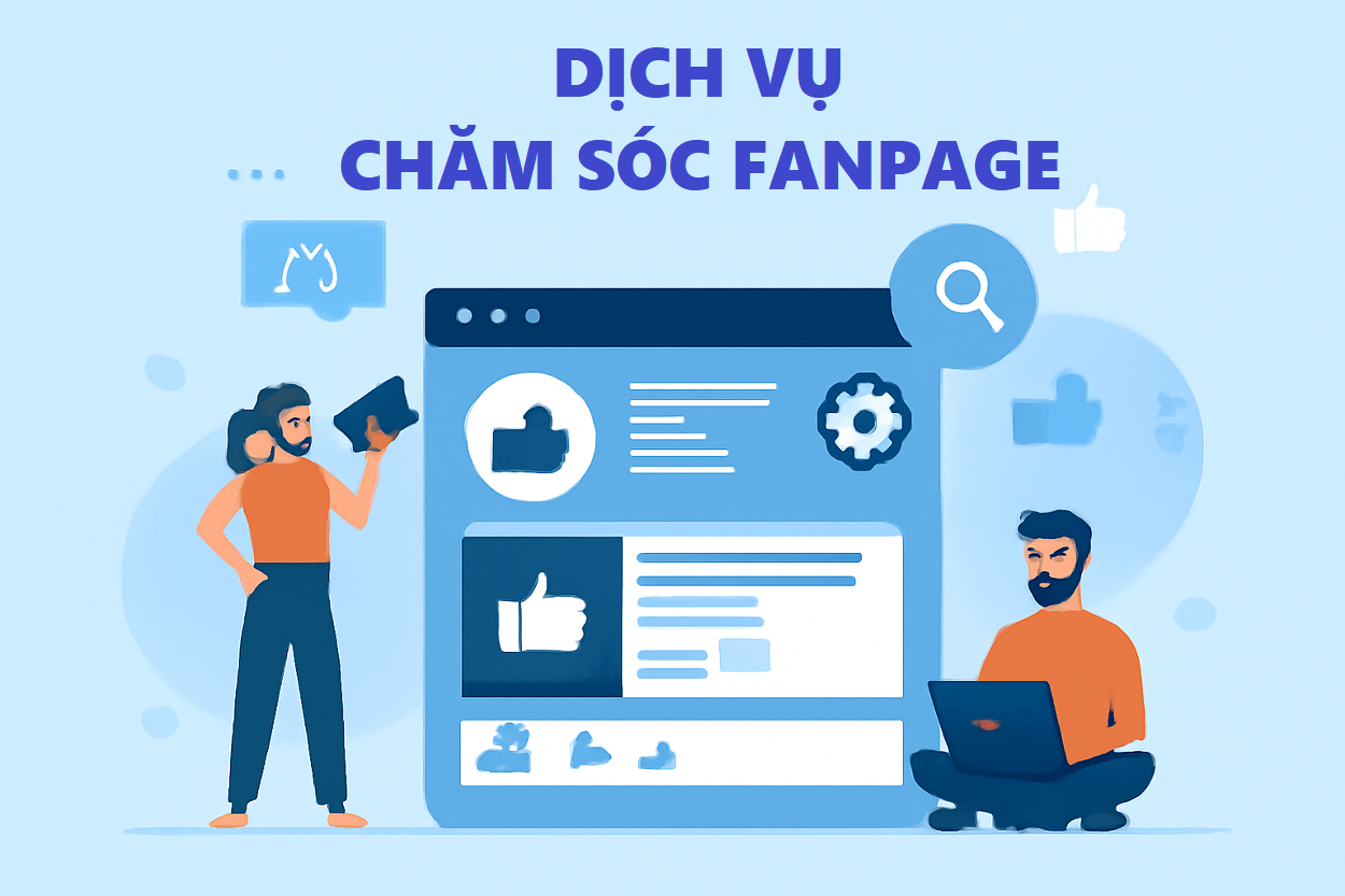 dich vu cham soc fanpage