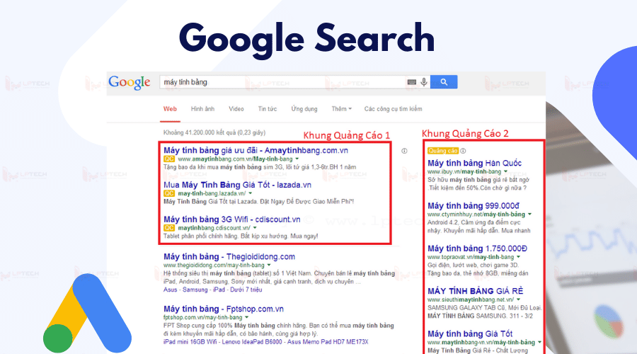quang cao google tim kiem